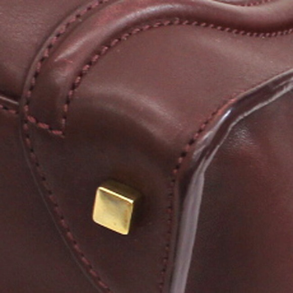 Celine Luggage Mini Shopper Handbag Purple - Picture 10 of 13